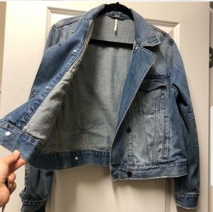 free people denim jacket